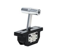 YKMYXZ, T-BAR Video Push Rod 101 Single-axis Joystick, Hall Industrial Joystick Model Aircraft Drone Pull Rod Safe Maneuvering(Silver 5V output 0.3 4.7V)