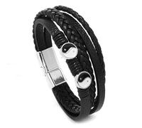 YKMYXZ, Tai Chi Bagua Vintage Cowhide Bracelet
