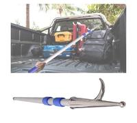 YKMYXZ, Versatile Aluminum Pole for Outdoor Indoor, Set Of 1 2 3 5 Telescopic Rod with Opening 4 Cm Hook(1 Pack,6 m(19.7 ft))