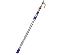 YKMYXZ, Versatile Grabber Reacher Tool for Yachts Mooring Lines Hang Lights, Adjustable Emergency Water Rescue Rod Hooks(19.7ft/6m)