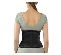 YKMYXZ, Waist Trainer Belt Posture Correction Lower Back Support Breathable Lumbar Back Brace Back Support Belt(Brown,XXL)