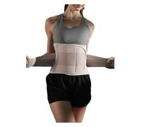 YKMYXZ, Waist Trainer Belt Posture Correction Lower Back Support Breathable Lumbar Back Brace Back Support Belt(Black,L)