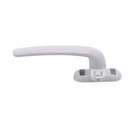 YKMYXZ window handle， Zinc Alloy Square Window Replacement Casement Outwards Handle Multicolor 14.5x2.8cm(White Left B)