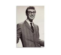 YKNBDXT Buddy Singer Holly Star Poster for Bedroom Canvas Art Picture Print Room Wall Art Decor Posters 08x12inch(20x30cm) Unframe-style