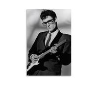 YKNBDXT Buddy Singer Holly Star Poster for Bedroom Canvas Art Picture Print Room Wall Art Decor Posters 08x12inch(20x30cm) Unframe-style-2