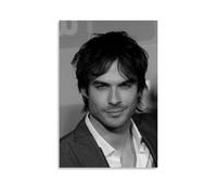 YKNBDXT Ian Actor Somerhalder Star Damon Salvatore Poster for Bedroom Canvas Art Picture Print Room Wall Art Decor Posters 08x12inch(20x30cm) Unframe-style-3