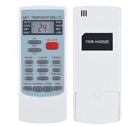 YKR-H/002E Replacement Remote Control Suitable for AUX Air Conditioner AC A/C Compatible with YKR-H/006E YKR-H/002E YKR-H/102E YKR-H/101E
