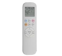 YKR T / 011E AC Controller with LCD and Labeled Command Buttons | Dedicated Fan Speed and Swing Controls, Handheld Physical Control Layout, Direct Timer Setting Controls