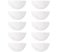 yksiahfi 10 PCS White Shoulder Cover Shoulder Cover Collar, Suit Covers Transparent Dust Protection