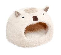 yksiahfi Cat Cave for Indoor Cats - with Removable Washable Cushion, Calming Cozy Soft Cat House