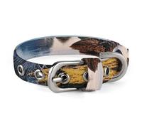 YKUDBN Cute Pet Collar,Norway Islands Print Adjustable Dog Collar,Breakaway Cat Collars,Suitable for Small and Medium-Sized Dogs