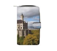 YKUDBN Mens Leather Wallet,Historical Monuments of Armenia Print Cute Wallets for Women,zipper Wallet Suitable for Daily Travel Use, 19.7x11x3.5cm, XB0608021, Historical monuments of Armenia,