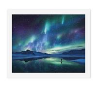YKUDBN Paint by Number, Northern Lights Print Acrylic Paint by Number Canvas Paint by Number Paint by Number Canvas
