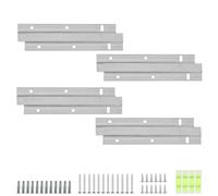 YKUKIZEE 8 Pack 6 inch French Cleats Bracket Heavy Duty, Mirror Hanger Z Bar 15 cm, Heavy Duty Interlocking Wall Brackets for Hanging Painting Photo Whiteboard Artwork