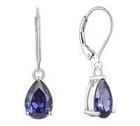 YL Drop Earrings 925 Sterling Silver cut December Birthstone Tanzanite Dangle Earrings for Women