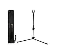 YLA Bow Stands Archery Bowstand Recurve Bow Holder Compound Bows Hanger Targets Shooting Hunting Outdoor BLACK