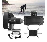YLANMEI Electric Motorized Surfboard, Surf & SUP Fin Battery Electric Fin Stand Up Paddle Board Motor Surf Board, 12V Kayak Surfboard Rechargable Jet Powered Surfboard Kit,D260