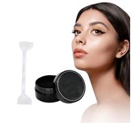 Ylapagne Eyeliner Wing Stamp, Flawless Eyeliner Set With Stamp Cream, Waterproof Silicone Winged Tip Tool, Double-Ended Lower Eyelash Quick Flick For Eyes Wing Makeup For Women Beginners(Black)