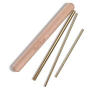 YLCHom Vocal Straw - Vocal Trainer for Healthy Voice, Vocal Eze, Sound Healing, Singing Straw For Vocal Training - Golden