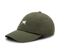 YLCYDLYU Baseball Cap White Goose Baseball Cap Interest Embroidered Duck Dad Hat Cotton Adjustable Unisex-Army Green-M