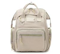 YLCYDLYU Lunch Bag Fashion Lunch Bag Large Capacity Simple Style Multifunctional Backpack For Women-White-A
