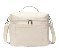 YLCYDLYU Lunch Bag Large Capacity Outdoor Picnic Bag Portable Single Shoulder Hand-Held Insulated Lunch Bag-White-A