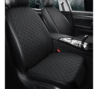 YLCYGJ Car Seat Cushion for BMW X5 E70 2008-2013(7seast), Soft Comfortable Front Seats Cushion Breathable Non-Slip Seat Protector Mat Accessories,A/Black