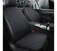 YLCYGJ Car Seat Cushion for Fiat Panda II MK3/Mk4 2003 2004 2005 2006 2007 2008 2009-2020, Soft Comfortable Front Seats Cushion Breathable Non-Slip Seat Protector Mat Accessories,D/Black blue