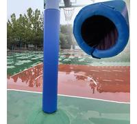 Yldessm&EU Outdoor Pole Padding Wrap Around Basketball Goal, 3.9ft High Round Basement Column/Garage Pillar Foam Protector, Collision Pole Protection Cover Warp Pad