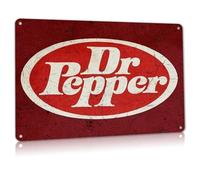 Ylens Dr Soda Pop Store Advertising Pepper Vintage Look Retro Wall Decor Bar Metal Tin Sign 8x12in