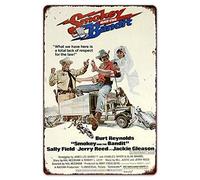 Ylens Smokey Bandit Tin Poster Burt Reynolds Reproduction Metal 8 x 12