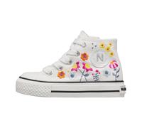 Ylfas Fabric Ankle Trainers - female - Naturino - Kids Sneakers - White - 24 EU - Kids 24 EU