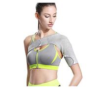 YLFC Men Women Shoulder Support Strap Adjustable Protector Brace Left/Right Shoulder Bandage Back Belt Compression Dislocated Pain (Color : Right, Size : Small)