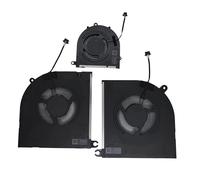 YLGOZFM CPU+GPU+GUP fanCooling Fan for Dell for Alienware M18 M18X R1 NS8CC26 NS8CC25 DC12V 0.41A NS55C15 DC5V .34A Easy to replace