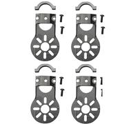 YLGOZFM For Drone Motor Bracket for 12/16/18mm Carbon Fiber for Tubing RC Quadcopter Drone accessories(4PC 18mm Black)