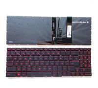 YLGOZFM SP Keyboard for MSI for Katana GF66 GF76 & for Pulse GL66 GL76 Red Backlit MS-1582 Easy to replace
