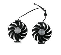 YLGOZFM T129215BU 6PIN RTX4070 SUPER for ASUS for GeForce RTX 4070 12GB DUAL OC graphics card cooling Fan Laptop parts(2-Fan)