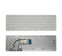 YLGOZFM US Keyboard for HP for Pavilion 15-E E011nr e013nr e004tx e005au e016nr n N034CA with frame(US White)