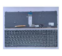 YLGOZFM US Layout for Thunderbot for iger e1 F1 S1 for Creator for Young 15 for Mechanic F117-B Pro Laptop Keyboard Easy to replace(Backlight RU)