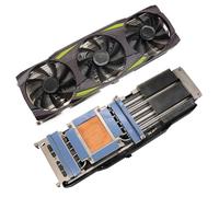 YLGOZFM Video Card Heatsink RTX3080 RTX3080Ti For Manli for GeForce RTX 3080 3090 for Gallardo 12GB OC GPU Heat Sink Laptop parts