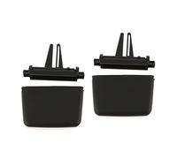 YLHMG 2PCS Black Front Row A/C Air Outlet Tab Clip Repair Kit, for, 3 Series E90 E91 E92 E93 2005-2012 Car Air Vent Clip