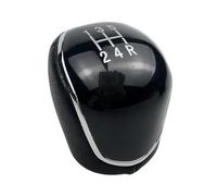 YLHMG 5/6 Speed Gear Shift Knob Gaiter Boot Lever Shifter Handball Cover, for Ford, for Mondeo, 4 IV Mk4 2007-2014 Gear Shift Boot(Black 5 Speed Black Knob)