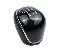 YLHMG Car Gear Shift Knob Gaiter Boot Cover, for Ford, for Mondeo, 4 Mk4 IV 2007-2014 Dustptoof Case Collar Gear Shift Boot(Black 6 Speed Black Knob)