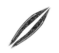 YLHMG For BMW, for 5 Series F10 2010-2013， Headlight Eyebrow Eyelid Cover Decoration Trim Car Parts Car Headlight Stickers