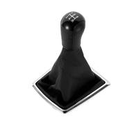 YLHMG Gear Shift Knob Lever Boot Cover Case, for Ford, for Focus, 2, for Mondeo, MK2 2005-2008 Car Styling Gaitor Shifter Gear Shift Boot(Black Black)