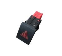 YLHMG Hazard Warning Flash Switch, For Fabia, 2009-2014 5JD953235A Emergency Light Red Triangle Button Hazard Warning Switch(BLACK Switch)