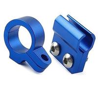 YLHMG Motorcycle Front Brake Cable Hose Clamp Line Holder Guide Aluminum, for CR80R/85R, CR125R/250R, CRF150R-450R Blue Brake Hose Clamp