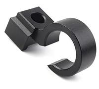 YLHMG Motorcycle Front Brake Hose Cable Clamp Line Guide Holder Black, for DRZ400SM 2005-2022, RMX450Z 2010-2011 Aluminum Brake Hose Clamp