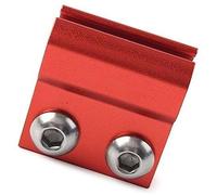 YLHMG Motorcycle Front Brake Hose Cable Clamp Line Guide Holder Red, for CRF125R/150R/250R/250X/250RX/450R/450X/450RX/450L/450RL Aluminum Brake Hose Clamp
