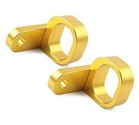 YLHMG Motorcycle Rear Brake Hose Cable Clamp Aluminum Line Guide Holder Golden, for DR-Z400SM 2005-2022, RMX450Z 2010-2011 Brake Hose Clamp